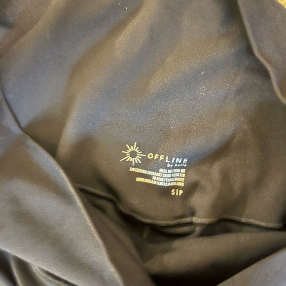 xs navy blue aerie leggings!! - Picture 2 of 3